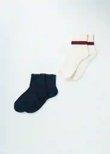 Calcetines Mujer Crudo Marfil Claro 391G051 Naf Naf