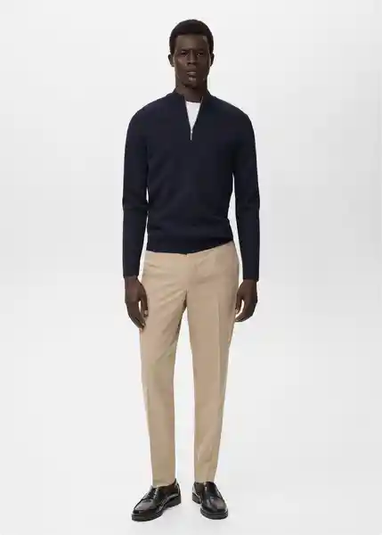 Jersey Luxusp Navy Talla L Hombre Mango