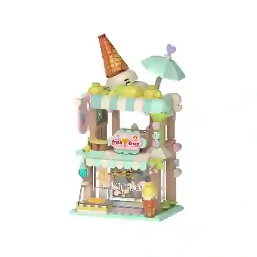 Bloque de Construcción Heladería Miniso