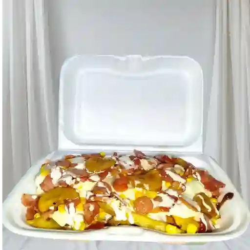 Salchi maduro sencilla