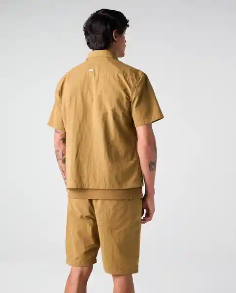 Camisa Hombre Café Talla M 812G002_CAF180830