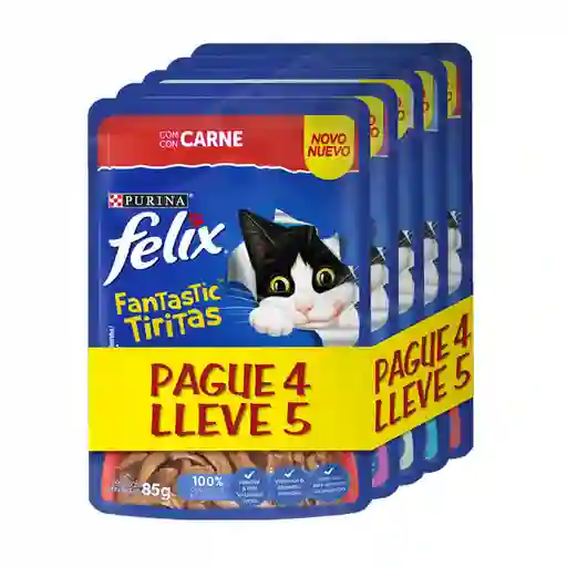 Felix Alimento Para Gatos Húmeda Purina Fantastic