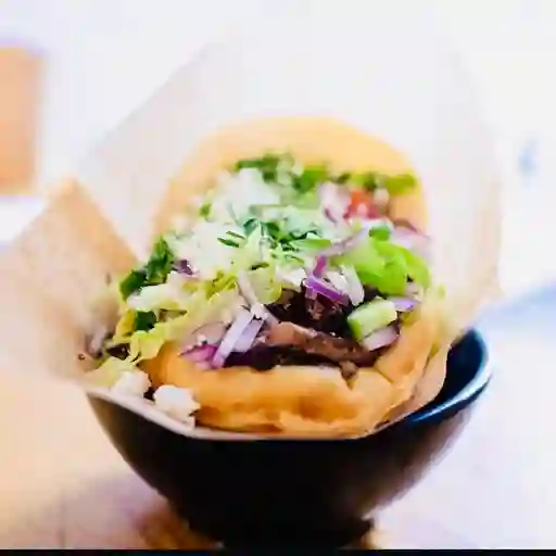 Sándwich falafel