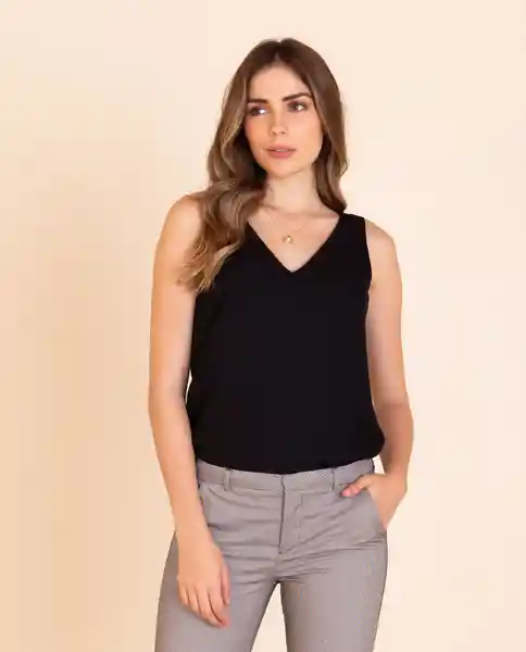 Camisa Sisa F.E Marsella Mujer Negro Talla XS Naf Naf