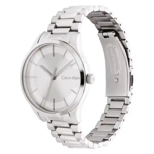 Reloj Iconic Bracelet Unisex Plateado 25200041 Calvin Klein