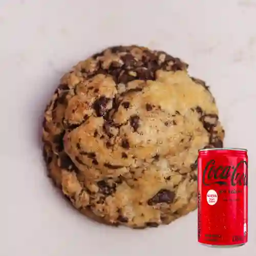 Cookie choco chunk + coca sin az 235ml
