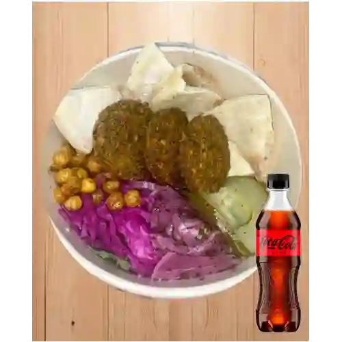 Combo Bowl Falafel + Coca-Cola Zero 400 ml
