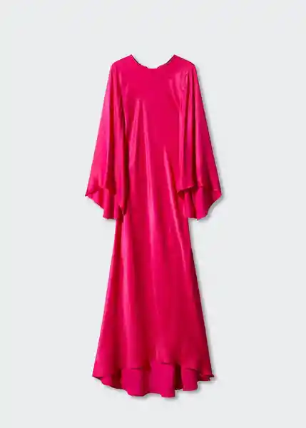 Vestido Raphi Fucsia Talla M Mujer Mango