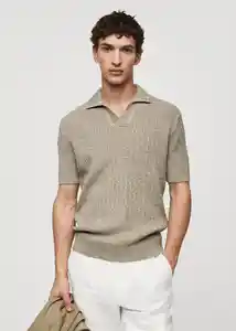 Camisa Polo Silvio Musgo Talla XXL Hombre Mango