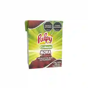 Pulpy Mora Colanta Caja x 200 mL