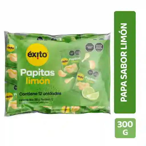 Papa Marca Propia Sabor Limón Éxito