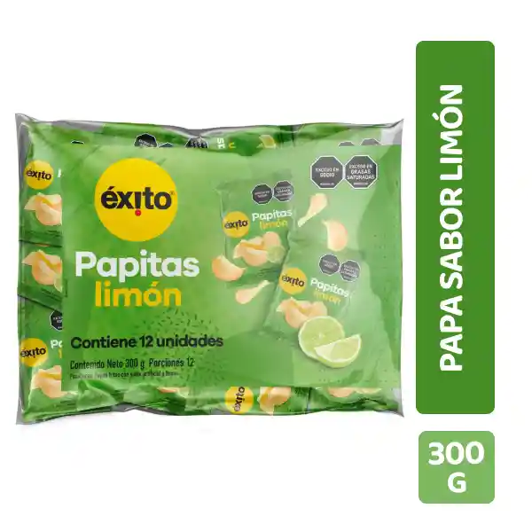 Papa Marca Propia Sabor Limón Éxito