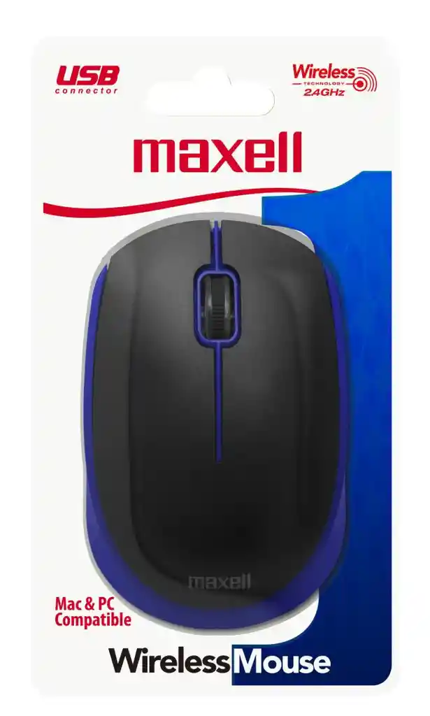 Maxell Mouse Mowl 100 Blue Inalambric Marca: