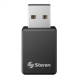 Steren Nano Adaptador Usb Wi-Fi Doble Banda 2.4 y 5 Ghz