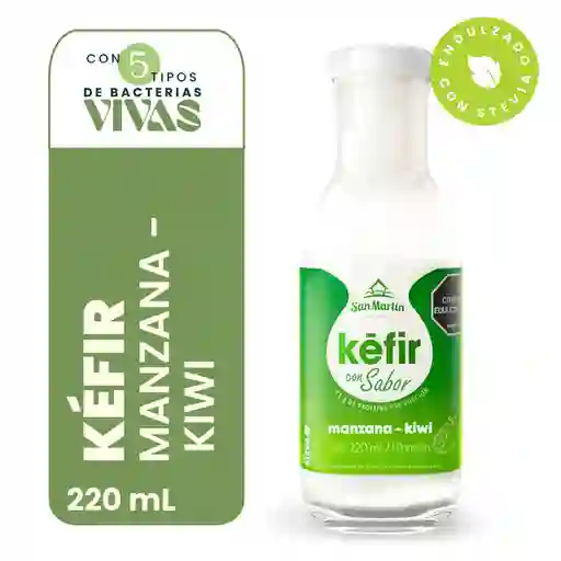 San Martin Bebida Kéfir Manzana y Kiwi Con Stevia