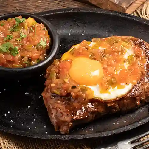 Bistec a caballo