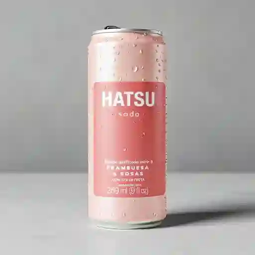 Soda Hatsu Frambuesa y Rosas 269 ml
