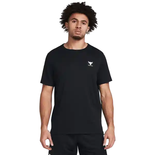 Under Armour Camiseta Authentic Crew Hombre Negro Talla LG