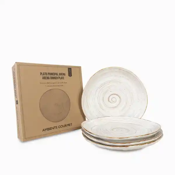 Set Plato Principal Arena 26 cm Ambiente Gourmet