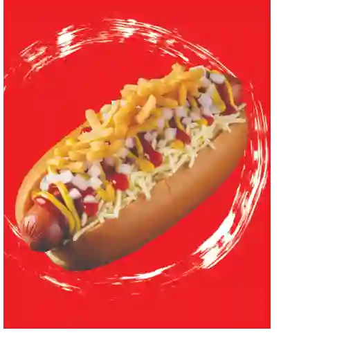 2perros Americanos + 2porc Papa+ 2 Gaseo