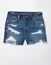 Short Mujer Azul Talla 2 American Eagle 03387730