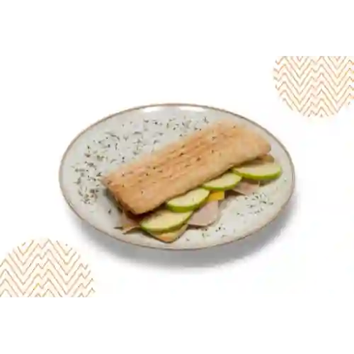 Panini Jamón de Pavo y Manzana Verde