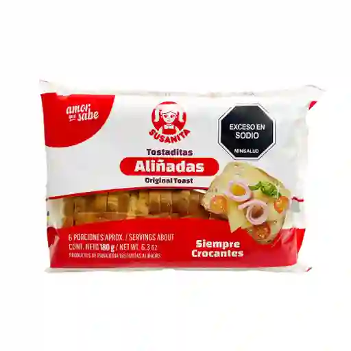 Tostadas aliñadas susanita x 180g