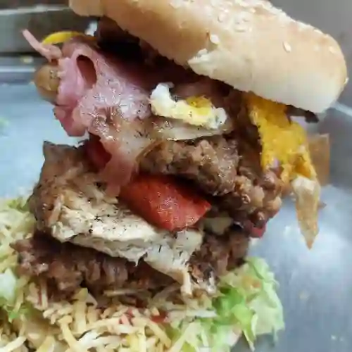 Hamburguesa Trifásica