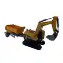 Toy Logic Excavadora Control Remoto Brazo Articulado Dual Front