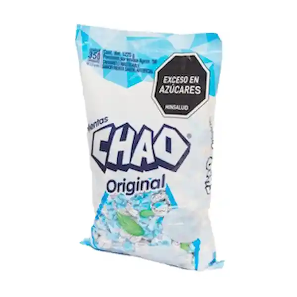 Chao Caramelo Menta Blanda Masticable