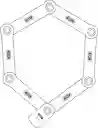 Abus Candado Bordo 90 sh Negro