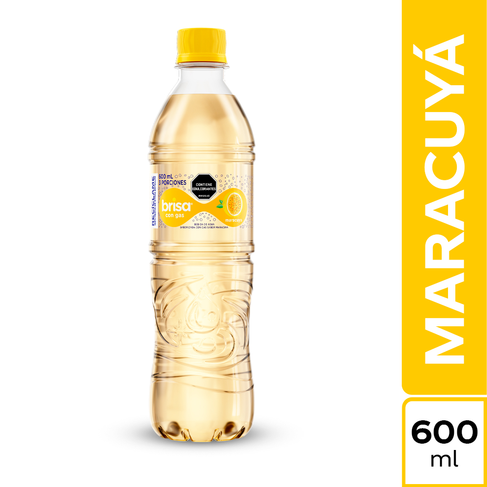 Brisa Agua Saborizada Con Gas Maracuyá 600 mL