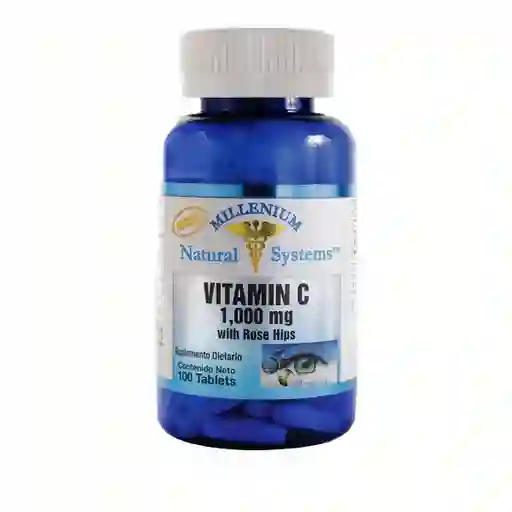 Vitamina C Natural Systems Suplemento Dietario C (1000 Mg)