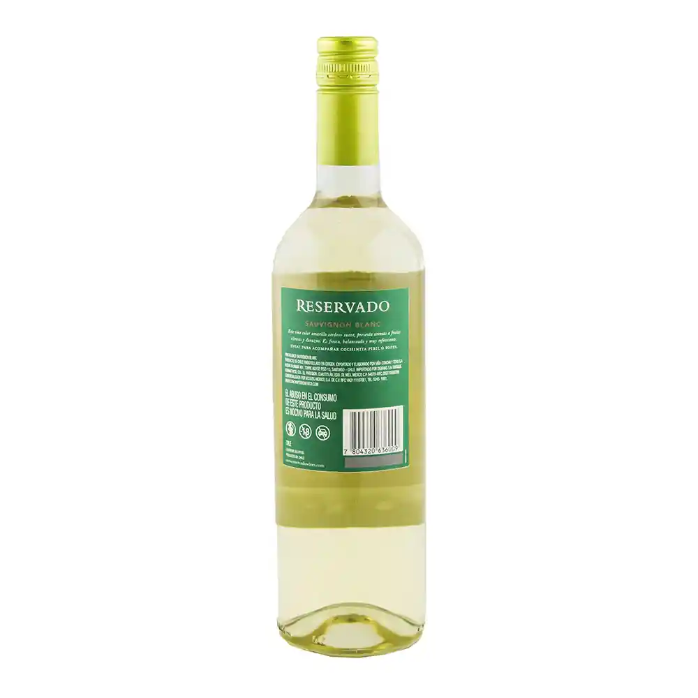 Reservado Vino Blanco Sauvignon Blanc