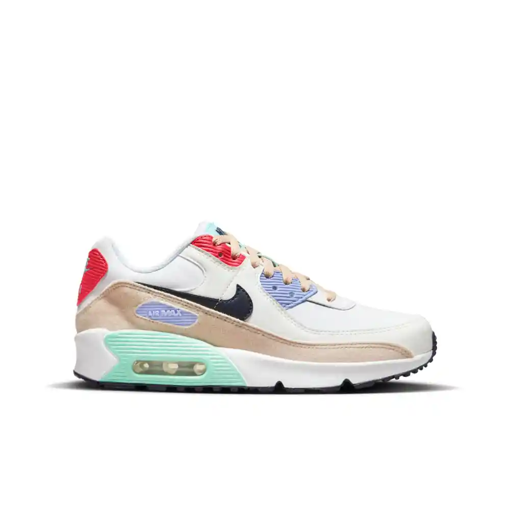 Nike Zapatos Air Max 90 Lr se Gs Niño Blanco Talla 7Y