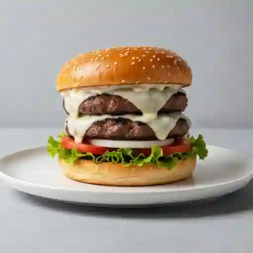 Hamburguesa mira vé