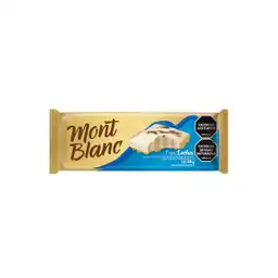 Mont Blanc Chocolate Golosina Tres Leches Blanco