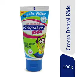 Proquident Kids Crema Dental Sabor a Chicle sin Flúor