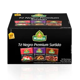 Hindu té Negro Premium Surtido