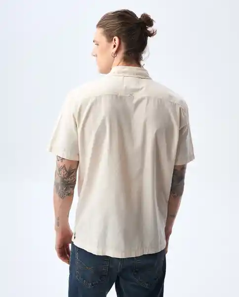 Camisa Hombre Amarillo Talla S 811G001_AMA120704 Americanino