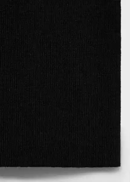 Top Hernan Negro Talla L Mujer Mango