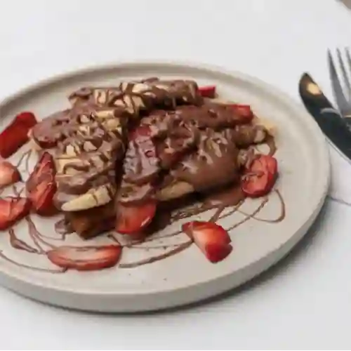 Creppe de Nutella y Fresas