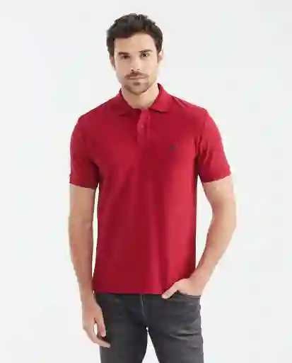 Camiseta Clasic Masculino Rojo Sangria Oscuro S Chevignon