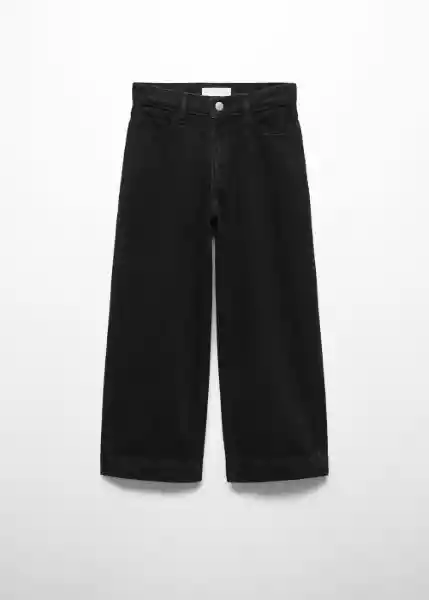 Jean Culotte5 Tejano Negro Talla 10 Niña Mango