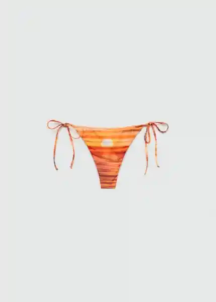 Braga Posta Naranja Talla S Mujer Mango