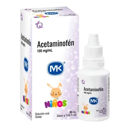 Mk Niños Acetaminofén (100 mg/mL)