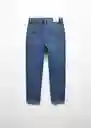 Jean Dad Tejano Medio Talla 13 Niños Mango