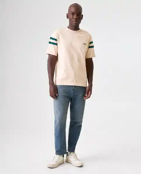 Camiseta Hombre Beige Talla S 842G023_BEI131106 Americanino