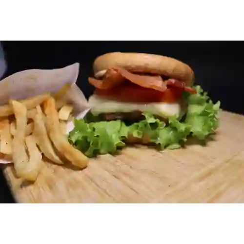Combo Hamburguesa Clásica + Papas Fritas