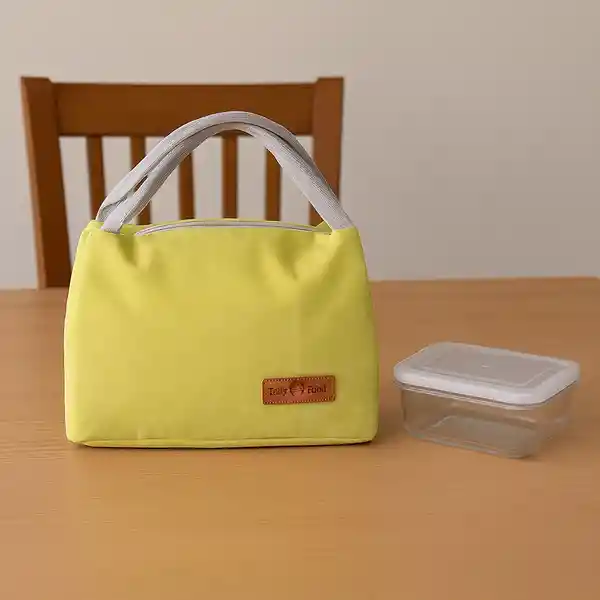 Lonchera Rectangular Lisa Serie Verde Miniso